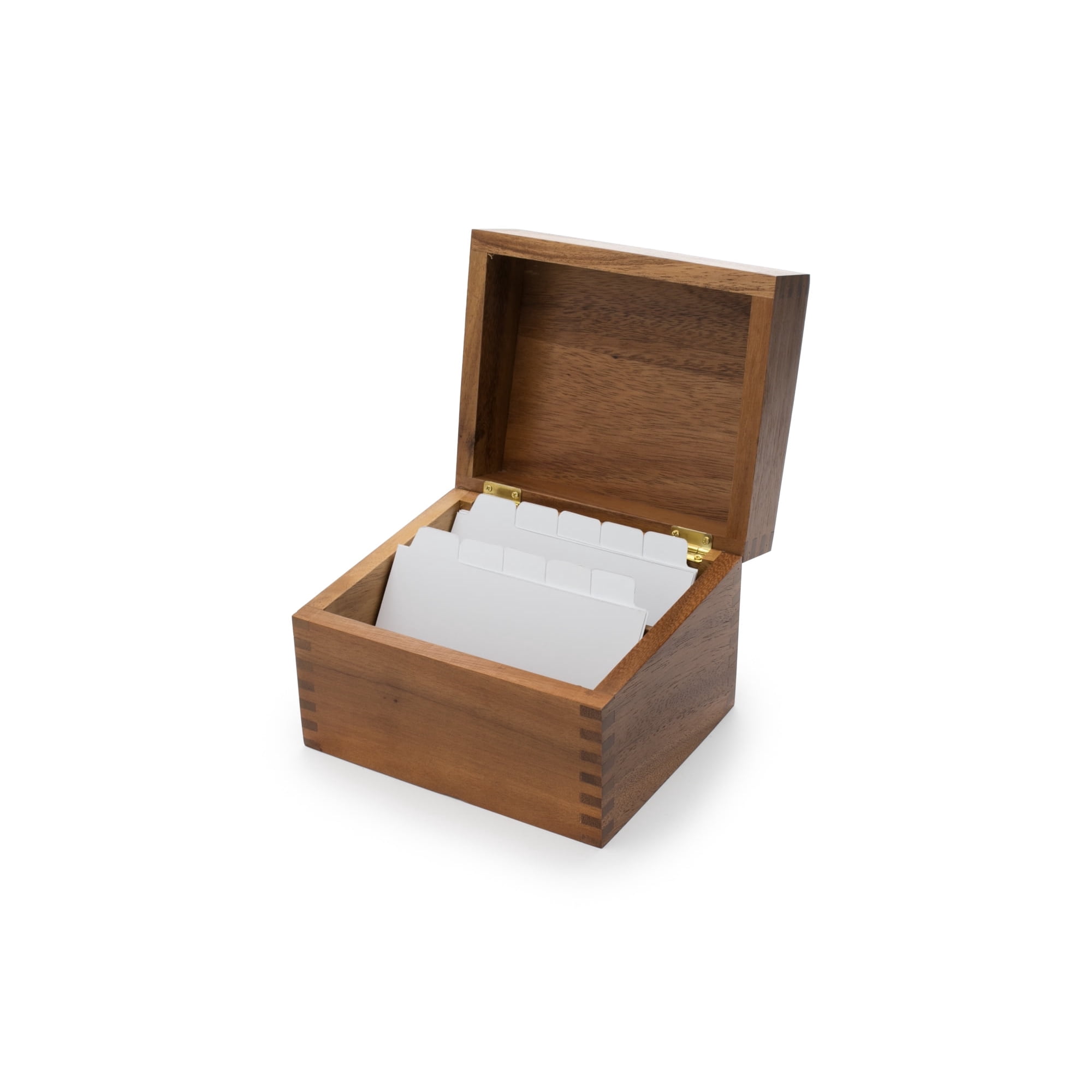 Ironwood Gourmet Recipe Box, Acacia Wood