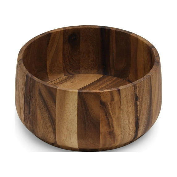 Ironwood Gourmet Tulip Salad Bowl, Acacia Wood