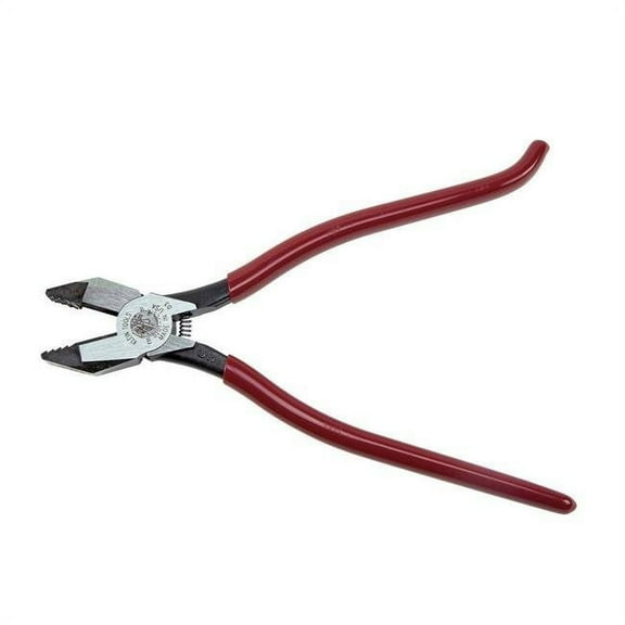 Ironworkers Pliers with Aggressive Knurl, 9 in.