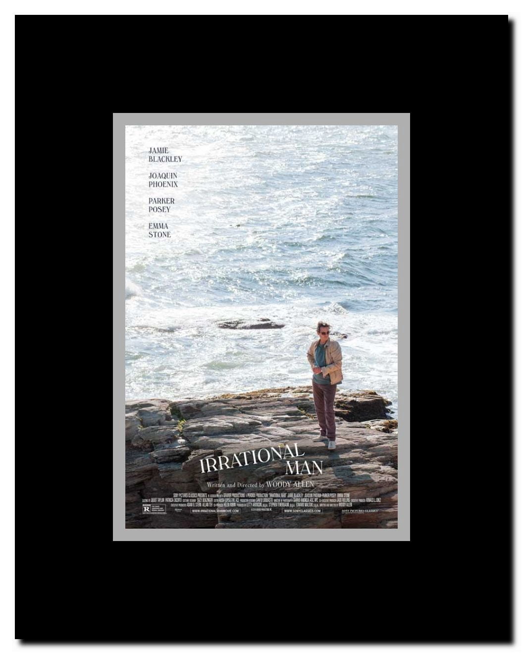 Irrational Man Framed Movie Poster