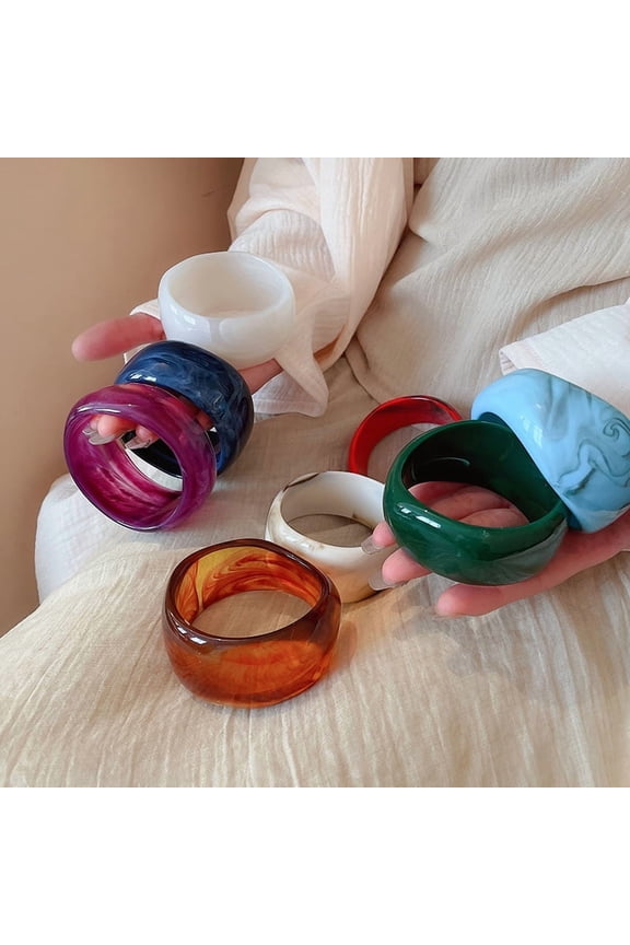 Irregular Blooming Wide Face Bracelet