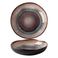 thumbnail image 1 of Irregular Ceramic Pasta Bowl 9.17 Inch, Deep Salad Plate and Creative Decorative Bowl for Restaurant Kitchen, Office Salad Bowls for Home, Unique Serving Dish for Pasta Soup Food, 1PC, 1 of 5