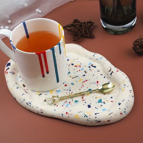 Irregular Cloud Plate Silicone Mold - Flexible DIY Epoxy Resin Mold for Unique Coasters and Trays