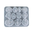 thumbnail image 1 of Irregular Crystal Stone Ornaments UV Crystal Epoxy Mold Necklace Earrings Pendant Resin Silicone Mould DIY Crafts Mold, 1 of 12