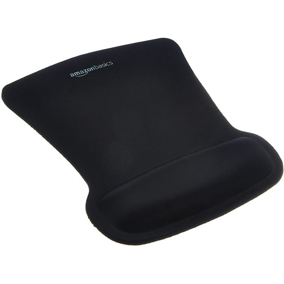 Irregular Ergonomic l Computer Mouse Pad with Wrist Support for Pain Relief, Non-Slip, 10.1L x 8.1W inches,