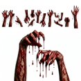 thumbnail image 1 of Irregular Hand Shape Sticker, 1 of 9