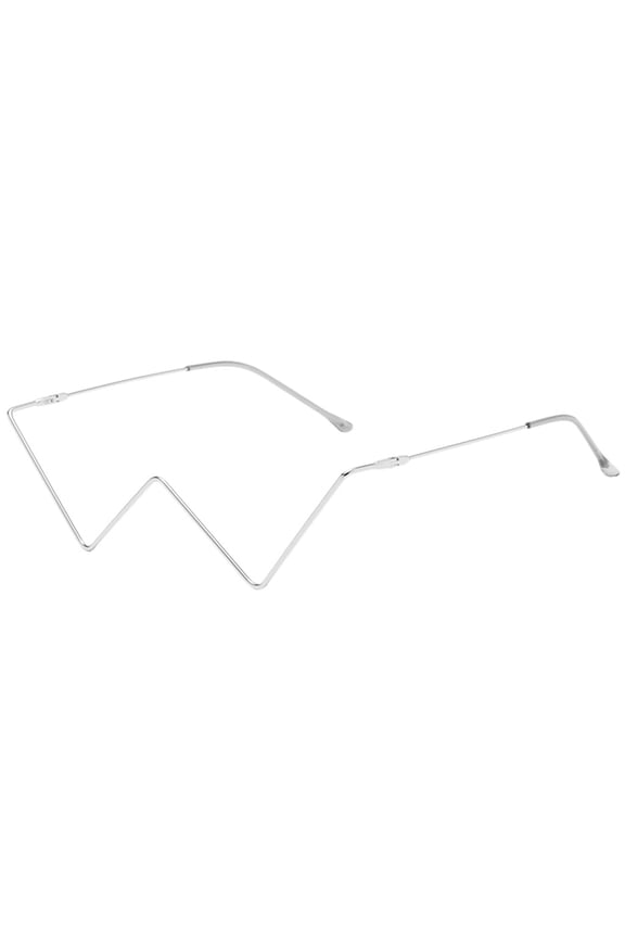 Irregular Shape Retro Glasses Eyewear Vintage Unisex Glasses Frame Accessory