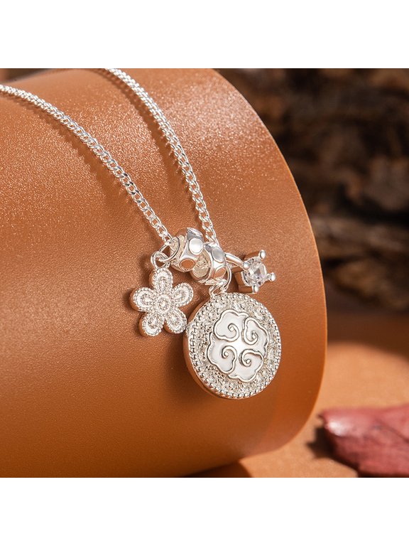Irregular Starlight Necklace for Women Snake Bone Chain Pendant Jewelry Collar Chain