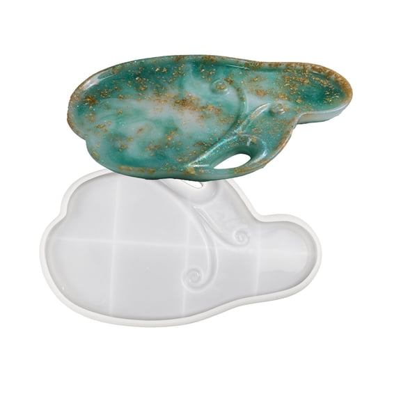 Irregular Tray Silicone Mold DIY Crystal Storage Tray Mould Epoxy Resin Plaster Crafts Jewelry Casting Molds Home Decors