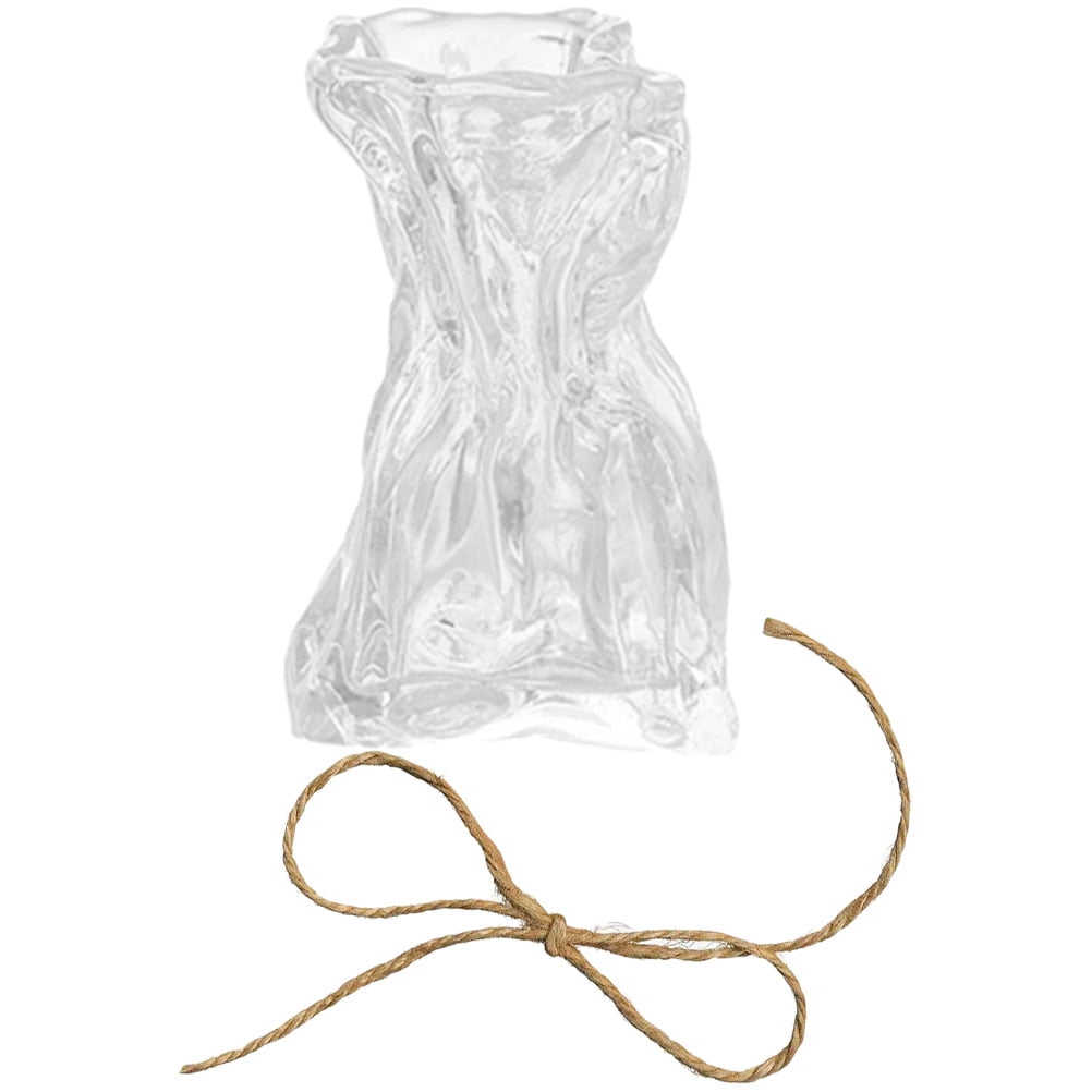 Irregular Vase Small Flower Vases for Centerpieces Decorative Glass ...