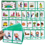 Irregular Verbs Flash Cards | Learning Toys Flashcards for Children Pre-K, Toddlers and Kids