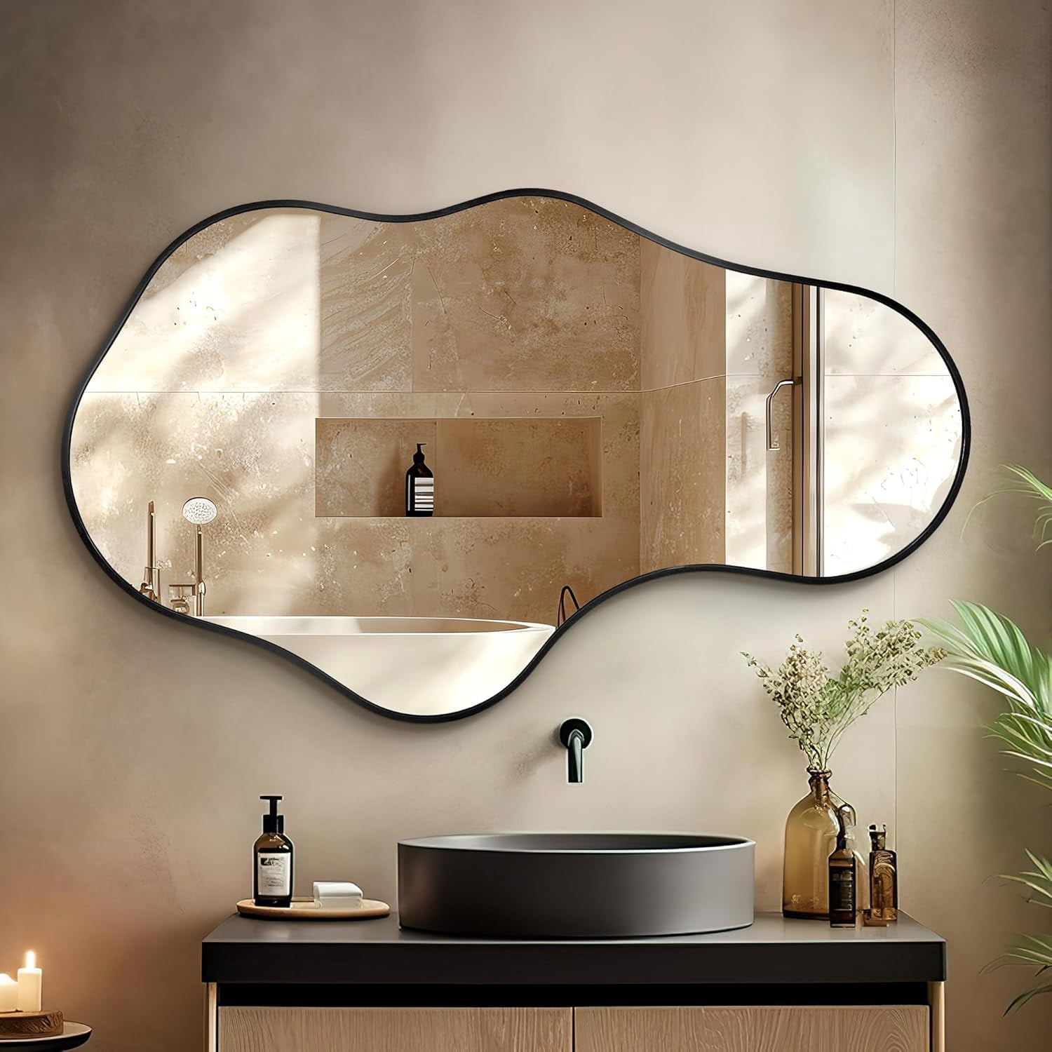 Irregular Wall Mirror - Wall Mirrors Decorative 22
