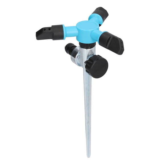 Irrigation Accessory, Convinient 3-Arm Sprinkler 360 Degree Automatic Rotating For Plant Irrigation For Garden Watering