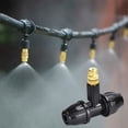 thumbnail image 1 of Irrigation Fittings Tee Connectors， Irrigation Tubing, Drip Irrigation Fittings ，Drip Irrigation Fittings Anti-Drop Locked Barbed，Spray Dust Reduction Household Plants, 1 of 7