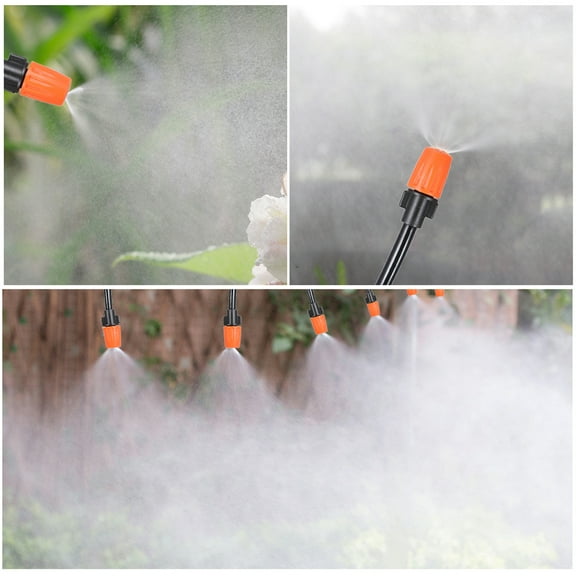 Irrigation Kit,40 Meters Lawn Meters Lawn Patio Drippers 40 Meters Plant Drip Kit Drip Kit Diy Kit Diy With Diy With Nozzles Havou Leeofty Eryue Nozzles S Drippers Multicolor 40m Tube &