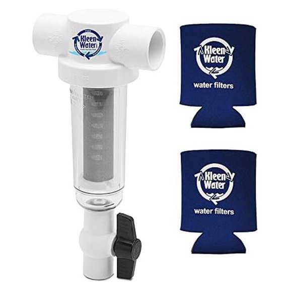 Irrigation Sprinkler Well and Whole House Sand Sediment Separator Water Filter 1 Inch Slip Fit Inlet Outlet