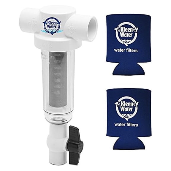 Irrigation Sprinkler Well and Whole House Sand Sediment Separator Water Filter 1 Inch Slip Fit Inlet Outlet