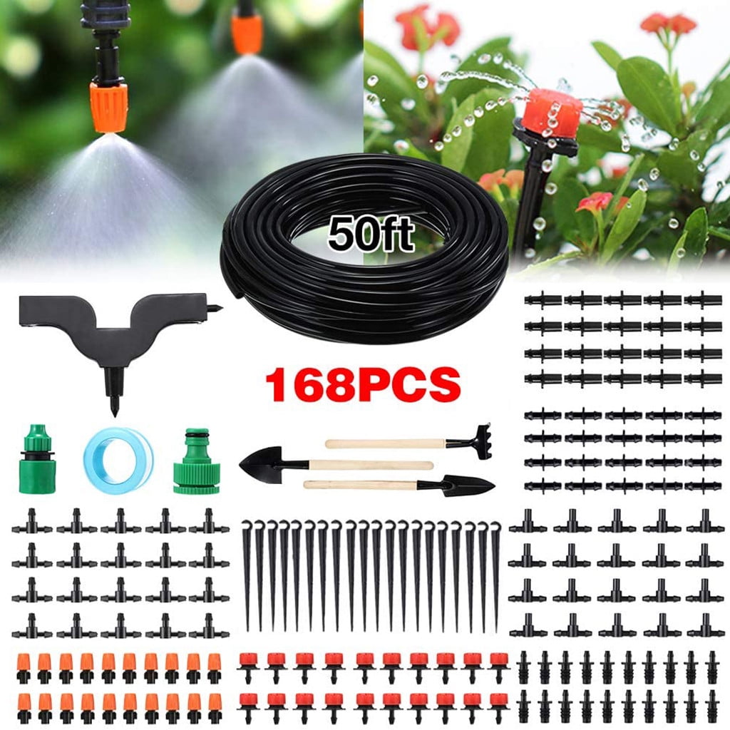 Irrigation System Distribution Tubing Watering Kit for Garden