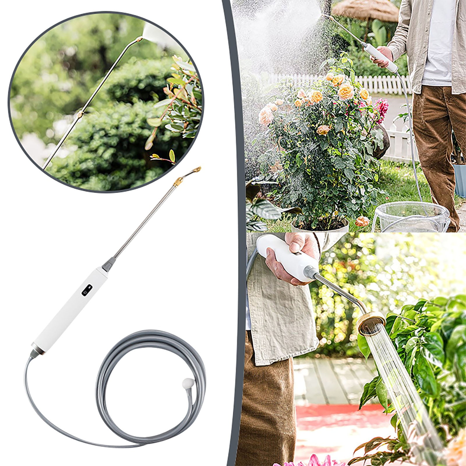 Irrigation System for Raised Garden Bed Irrigation Hose Clamp