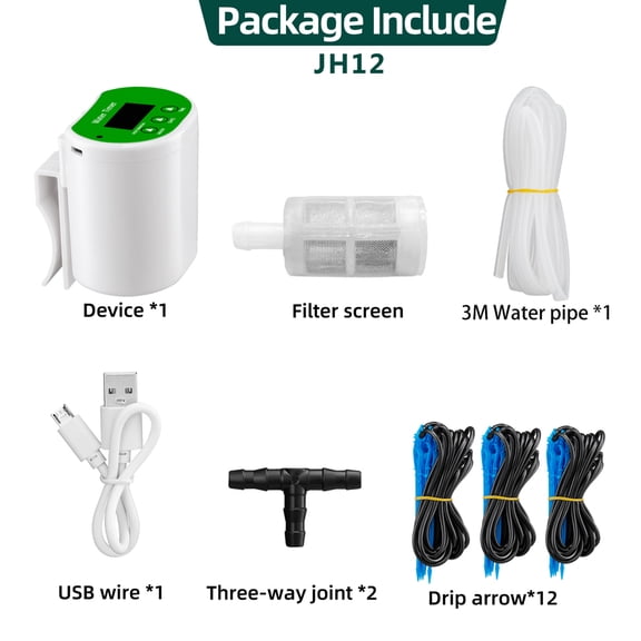 Irrigation ,Timed Waterer Drip Waterer Drip Kit Drip Kit Potted Dsfen Eryue Lanru Buzhi Auatic