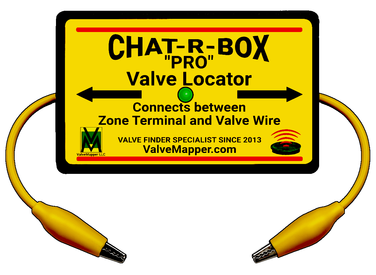 Sprinkler Valve Locator Tool – Find Buried Irrigation Valves Fast – Chat-R-Box® Pro