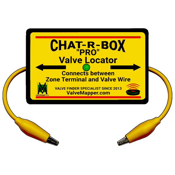 Sprinkler Valve Locator Tool – Find Buried Irrigation Valves Fast – Chat-R-Box® Pro