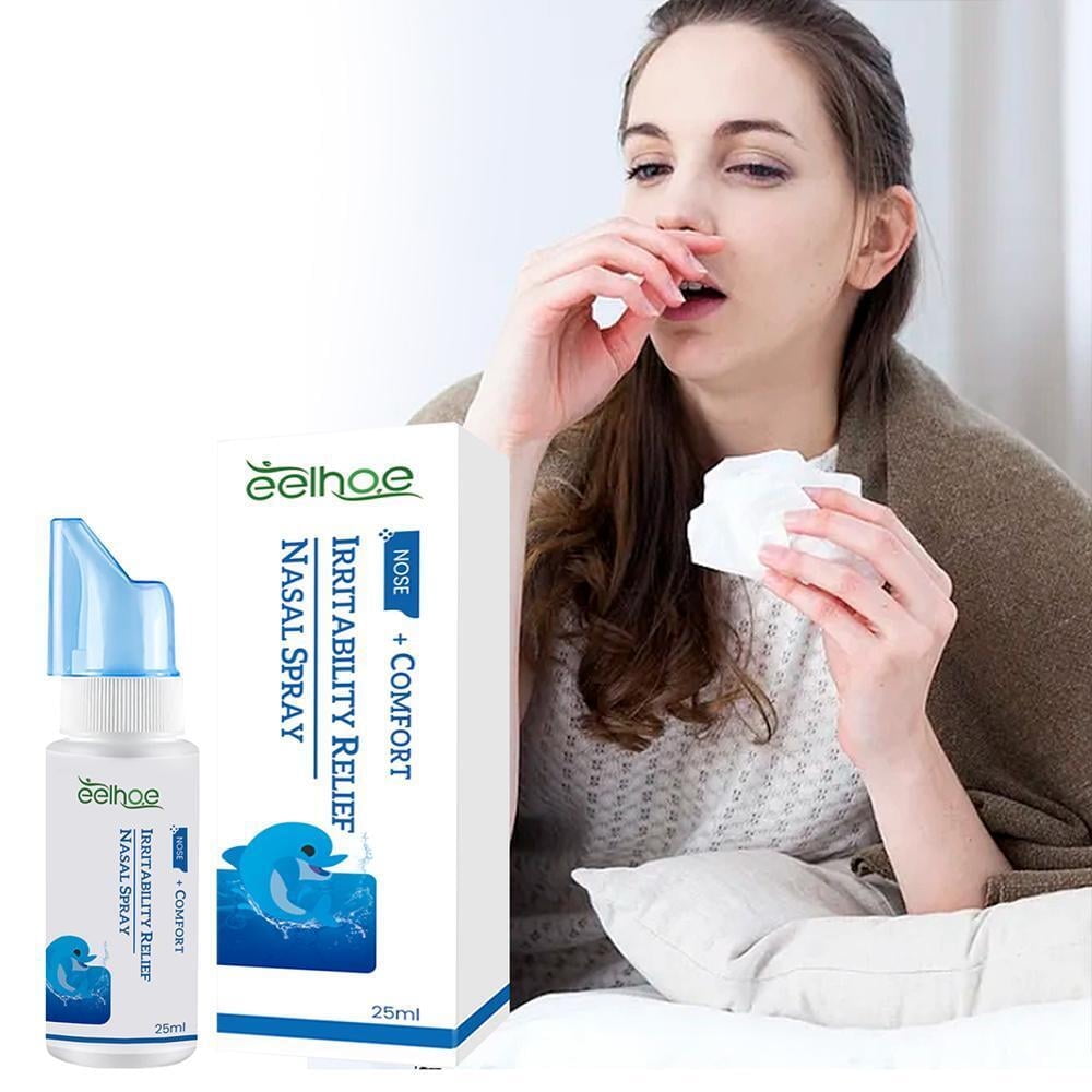 Irritability Relief Nasal Spray，Allnatural antisepticfree sterile