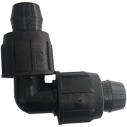 Pack of 50 Irritec 3/4" Easy Loc Elbow Fitting   90  Connector for Drip Tubing | ELL | A1-HE88 | USA Made