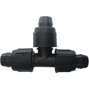 25 Pack Irritec 3/4 Easy Loc Tee   Split heavy-duty 3/4 Poly Tubing | Reusable, Leak-Proof Drip Irrigation Fitting   USA Made | A1-HT888