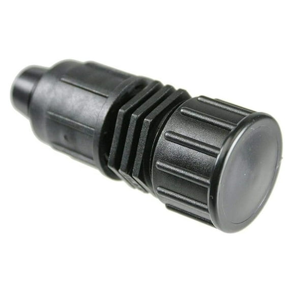 Irritec Perma-Loc Tubing End Caps - 1/2 Inch - 25 Pack | Poly Tubing Connectors for Irrigation | Garden Hose Thread Fittings | .600 Size