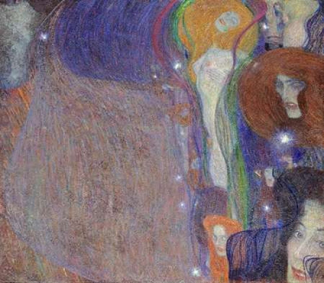 Irrlichter - Will-O-The Wisps Canvas Art - Gustav Klimt (24 x 24)