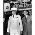 thumbnail image 1 of Irving Berlin And General Irving J. Phillipson Attend The World Premiere Of This Is The Army History, 1 of 1