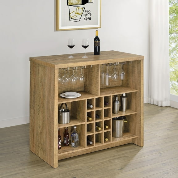 Irving Mango Engineered Wood Freestanding Home Bar