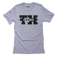 thumbnail image 1 of Irving, Texas TX Classic City State Sign Men's Grey T-Shirt, 1 of 2