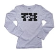 thumbnail image 1 of Irving, Texas TX Classic City State Sign Women's Long Sleeve Grey T-Shirt, 1 of 2