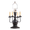 thumbnail image 1 of Irvins Country Tinware Cedar Creek Lamp Base in Black, 1 of 3