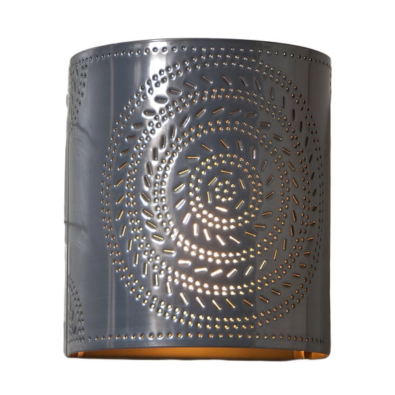 Irvins Country Tinware Chisel Sconce Light in Country Tin