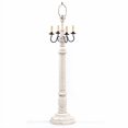 thumbnail image 1 of Irvins Country Tinware General James Floor Lamp Base in Americana White, 1 of 1