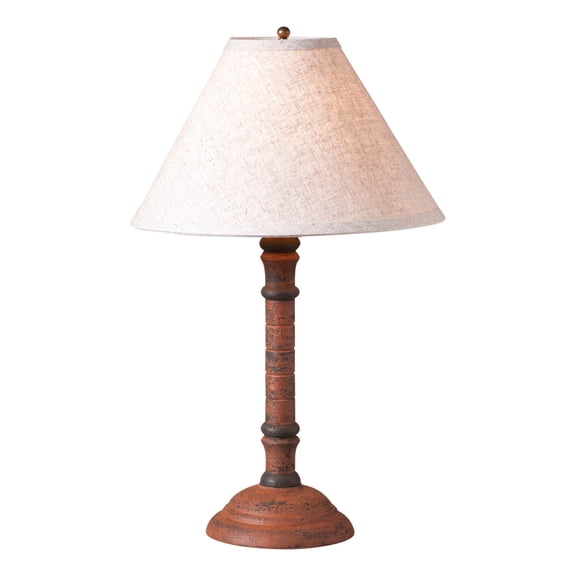Irvins Country Tinware Irvin's Country Tinware Gatlin Lamp in Hartford Pumpkin with Shade