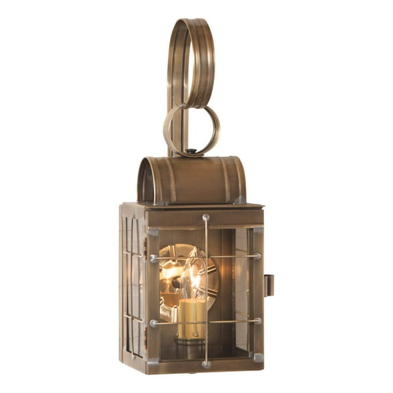 Irvins Country Tinware Irvin's Country Tinware Single Wall Lantern in Weathered Brass