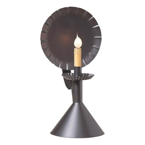 Irvins Country Tinware Wired Hallway Accent Light in Smokey Black