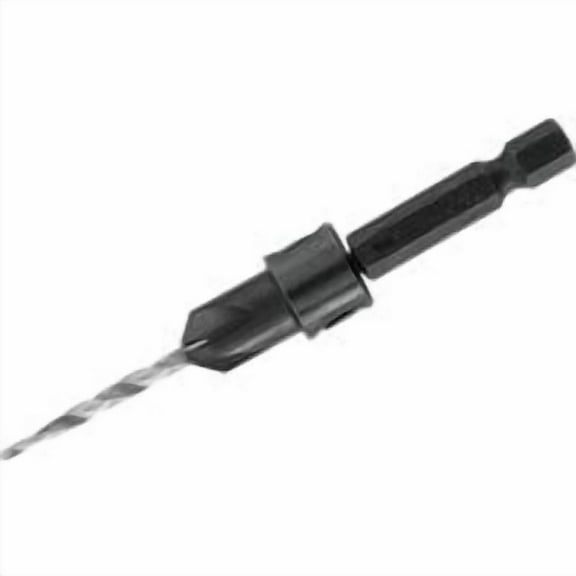Irwin 1/4 in. Dia. High Speed Steel Wood Countersink 1/4 in. Round Shank 1 pc.