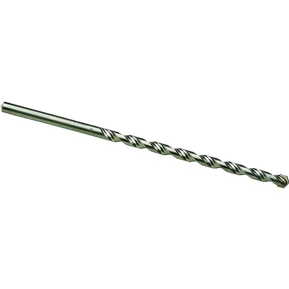Irwin 1/4" x 12" L High Speed Steel Hammer Drill Bit 1 pc.