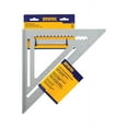thumbnail image 1 of Irwin 12 in. L x 4 in. H Aluminum Rafter Square Gray, 1 of 2