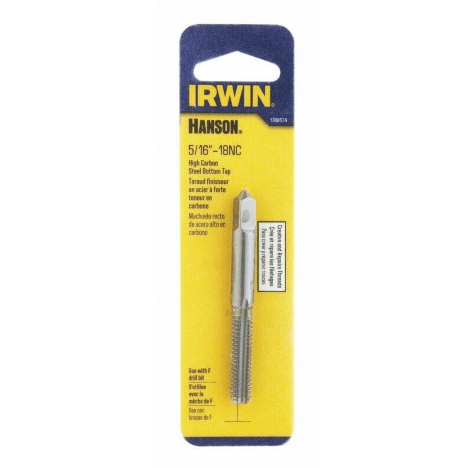 Irwin 1788674 High Carbon Steel Bottom Tap - Walmart.com