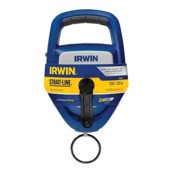 Irwin 1932878 100 ft. Chalk Line Reel