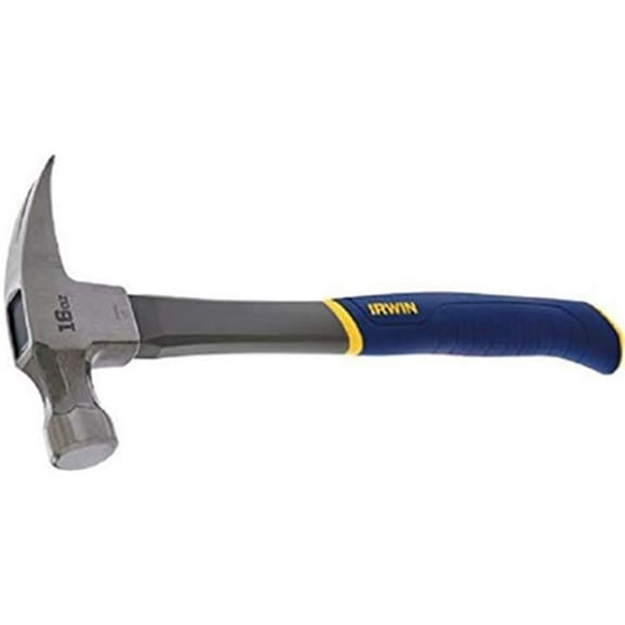 Irwin 1954889 16 oz Fibergalss Claw Hammer