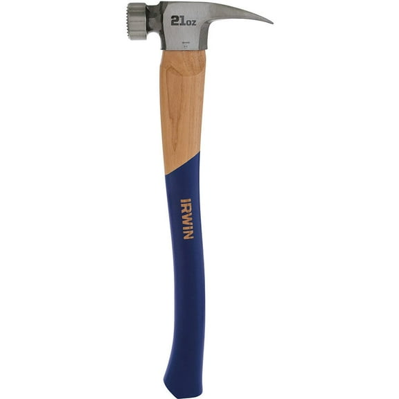 Irwin 21-Oz Milled Face Steel Framing Hammer
