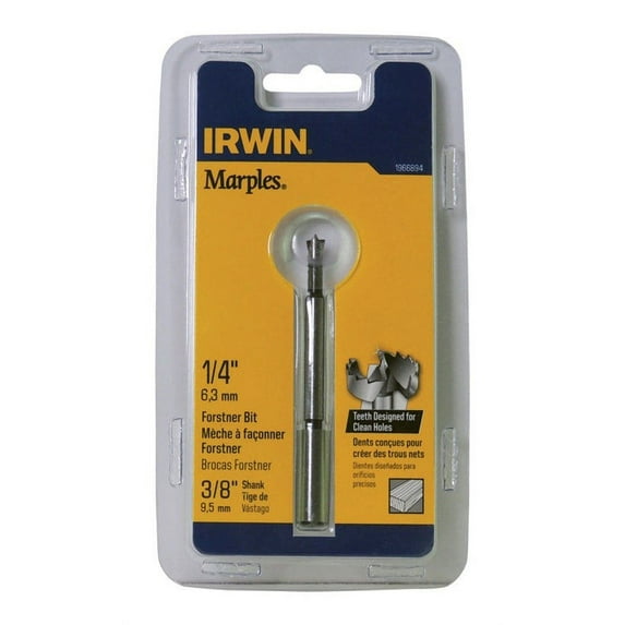 Irwin Marples 1/4In Wood Boring Forstner Bit