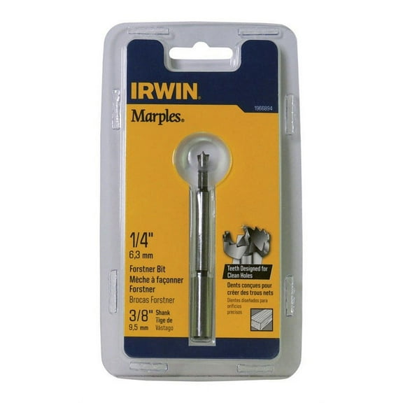 Irwin Marples 1/4In Wood Boring Forstner Bit